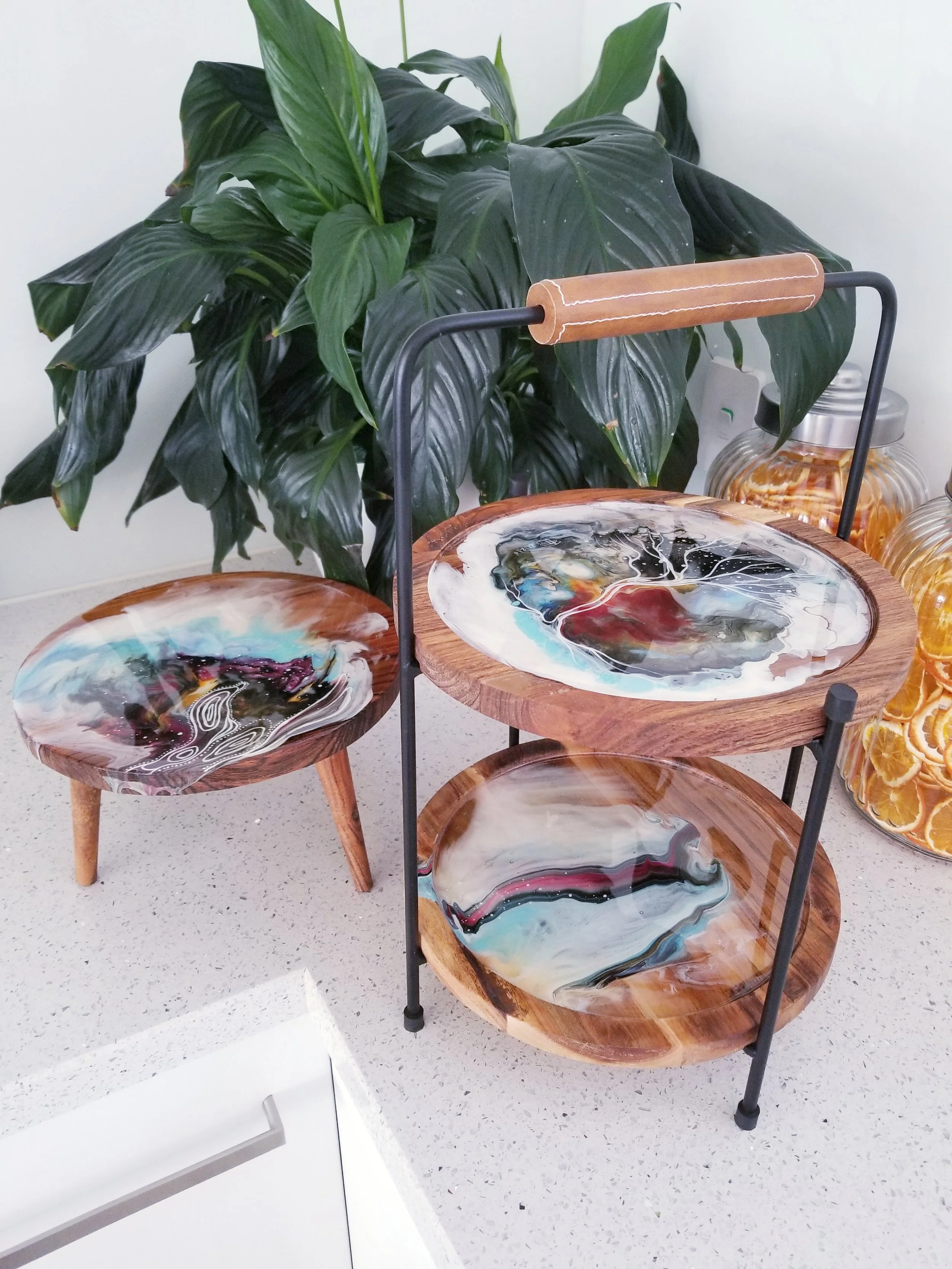 Unique grazing tables & trays.
