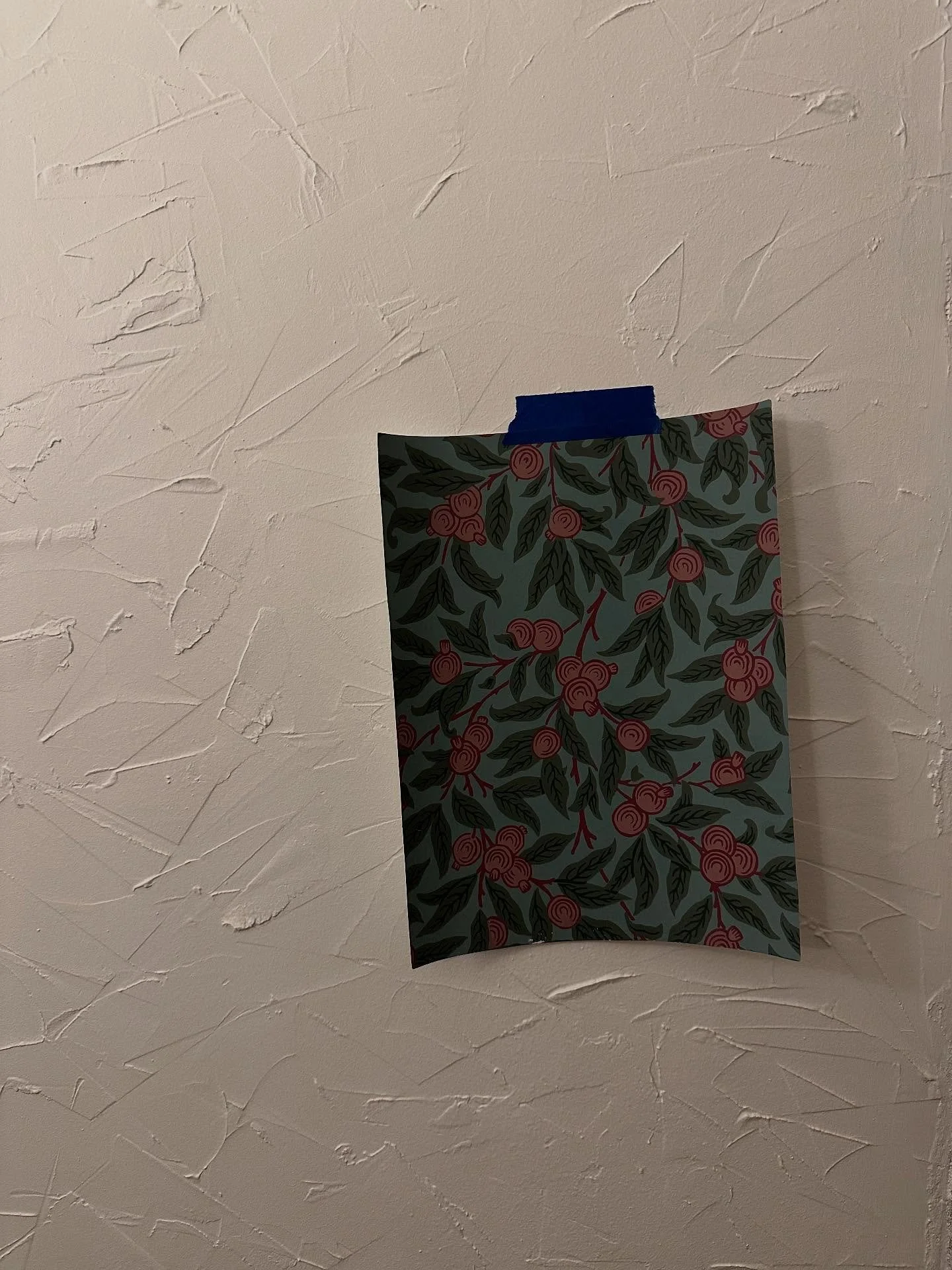 Cooking something up for our powder room.