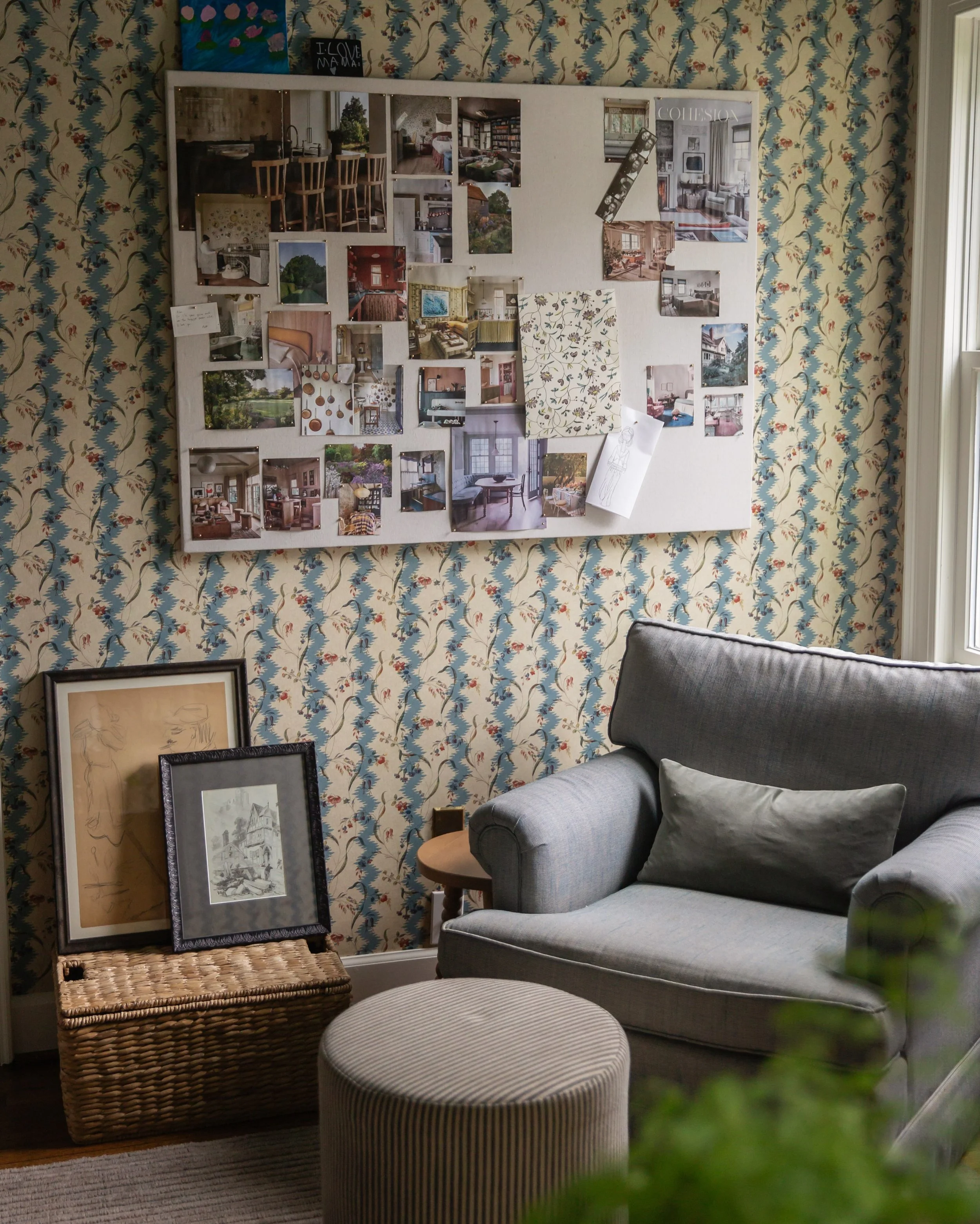 Cozy office corner
