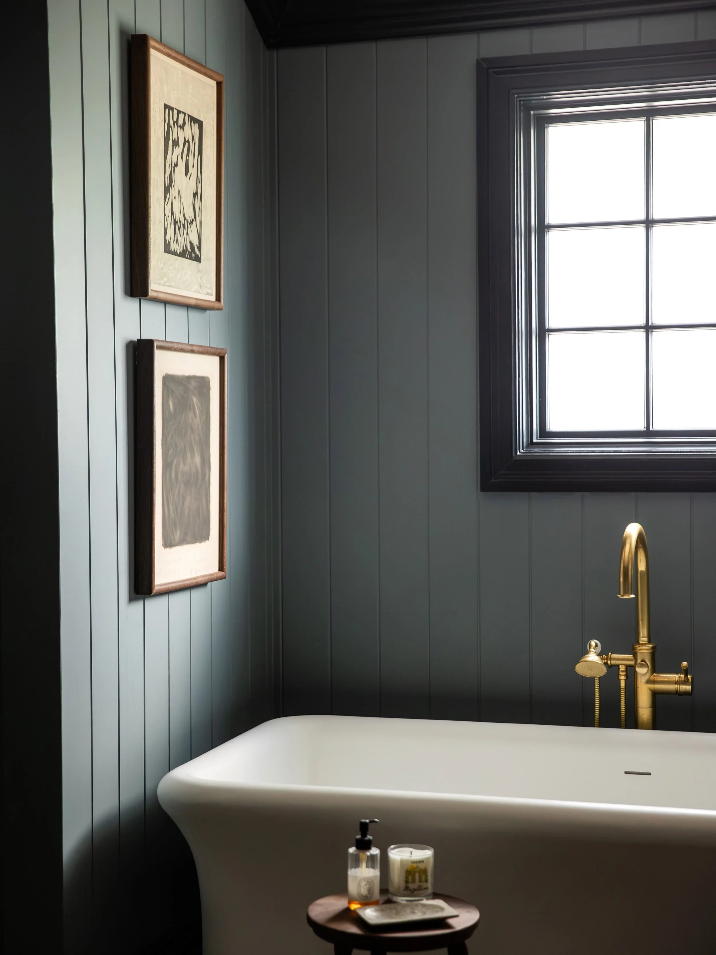 The dreamiest bathtub nook at montevallo. Off centered window be damned.
