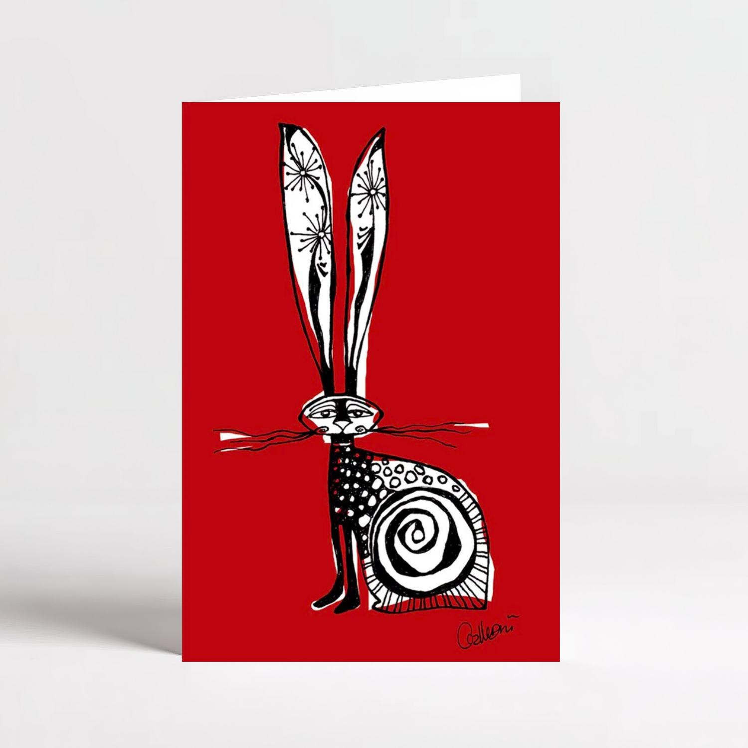 Jackrabbit Spirit Card