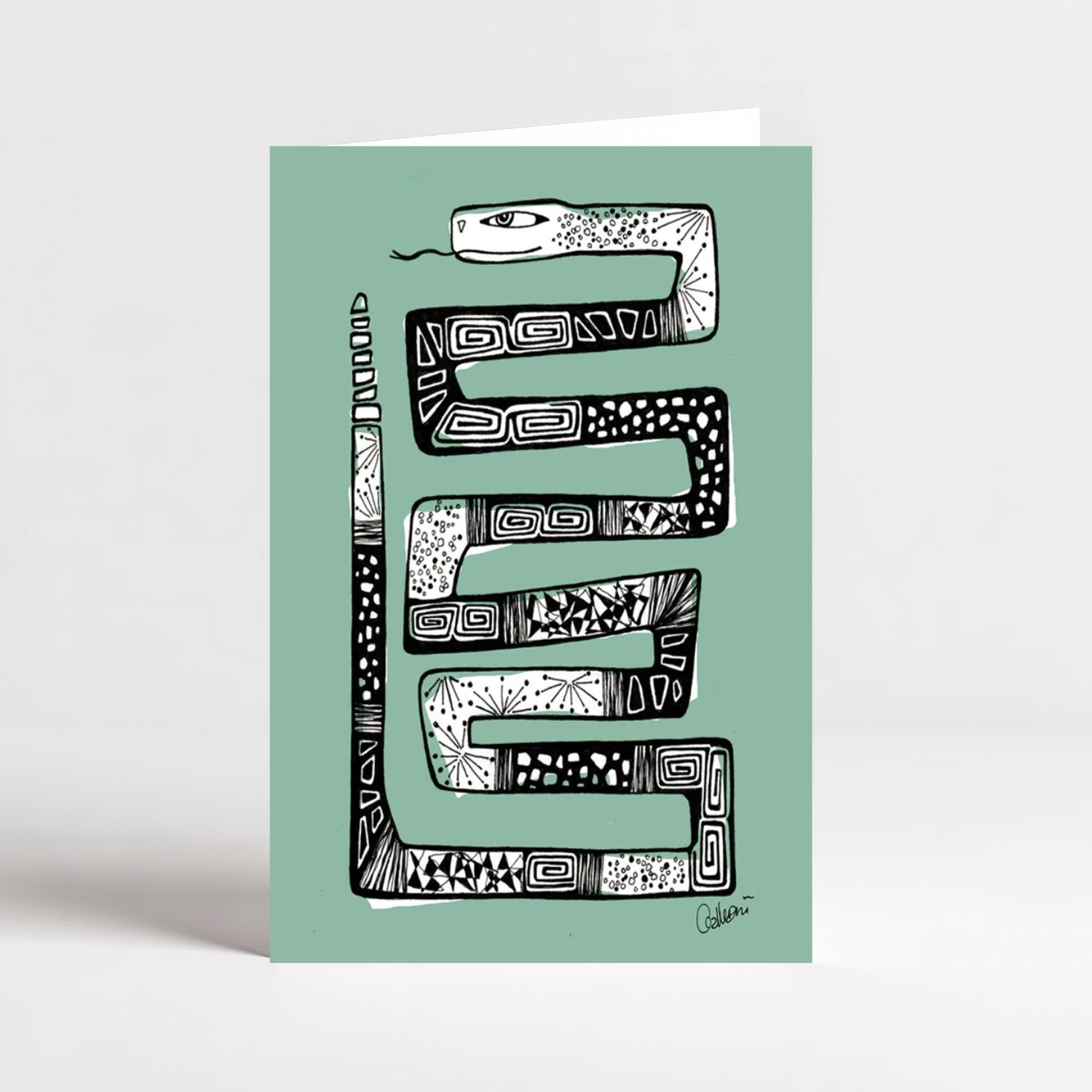 Rattlesnake Spirit Card