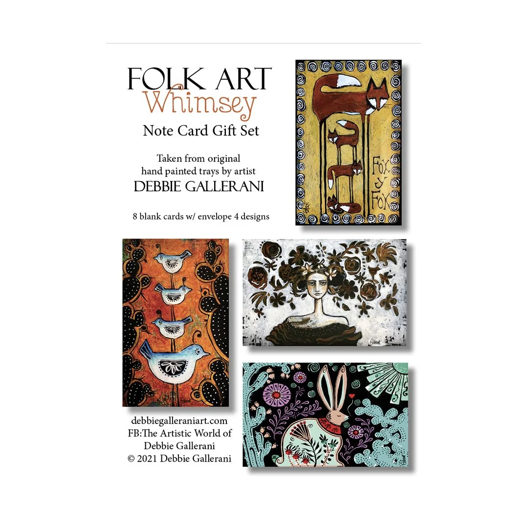 Folk Art Desert Animals Box Set