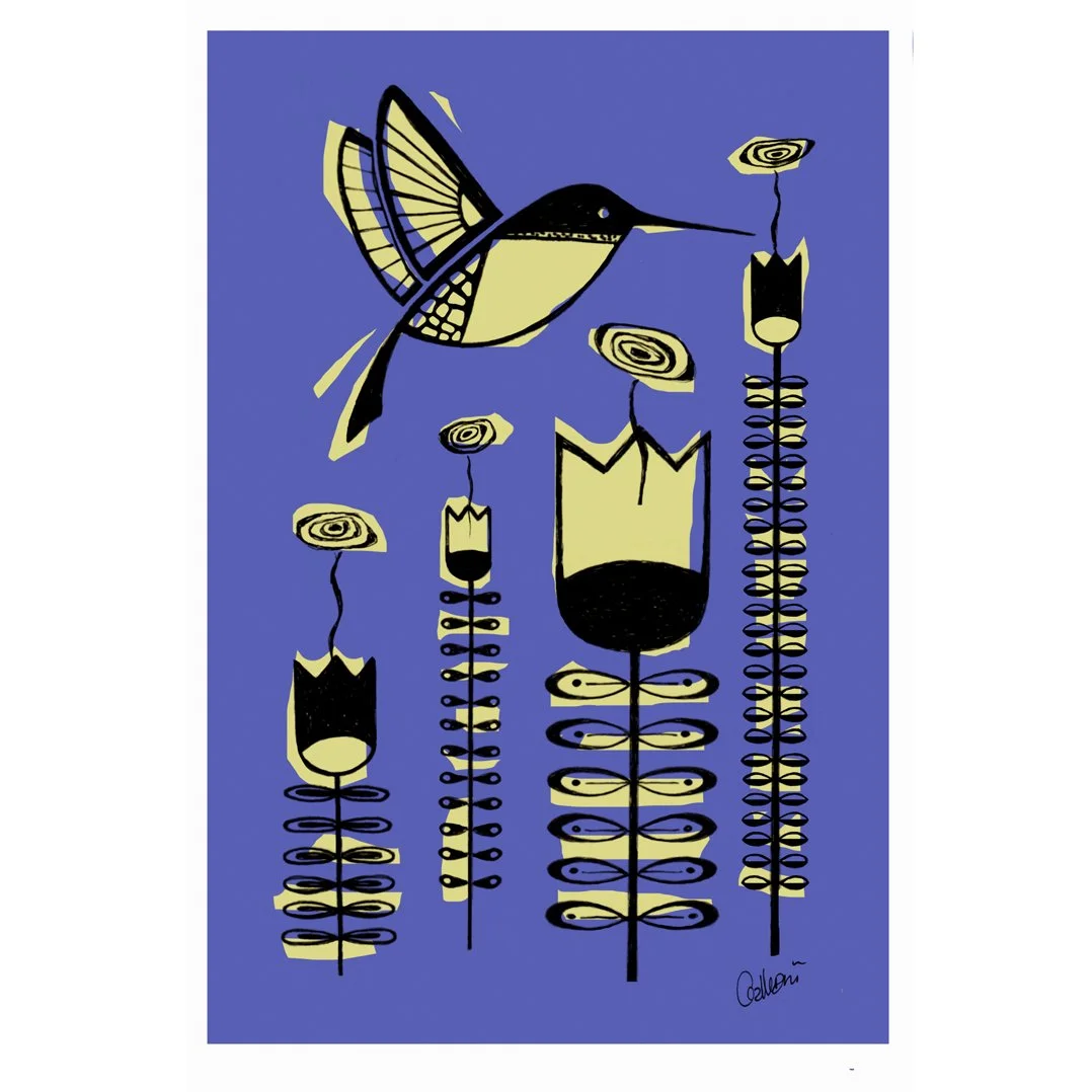 Hummingbird Spirit Card