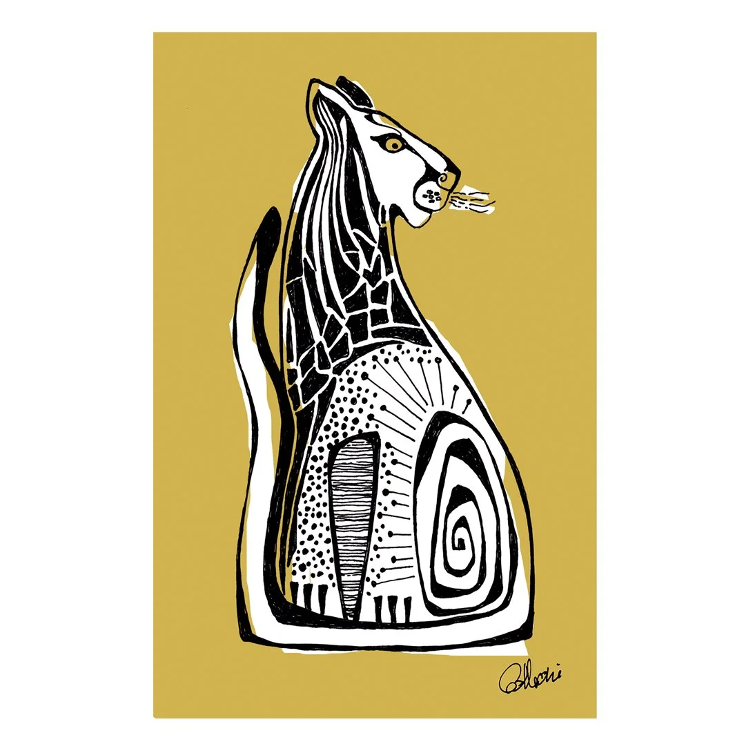 Mountain Lion Spirit Card