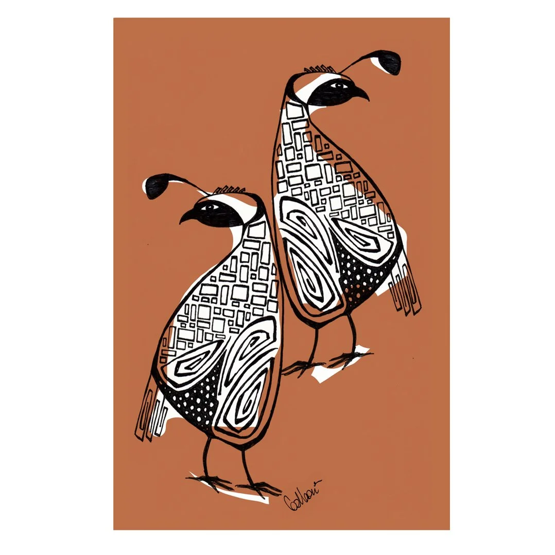 Quail Spirit Card