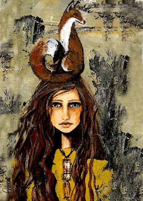 The Fox and the Hair is inspired by the cleverness of a fox and the curiosity of a girl who adorns her furry friend in a unique way.