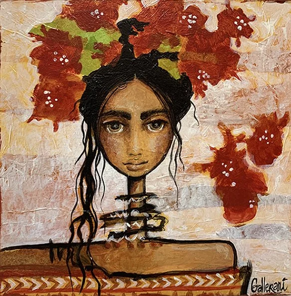 Desert Rose is inspired by the rhapsody of rich desert colors with a burst of deep rose.