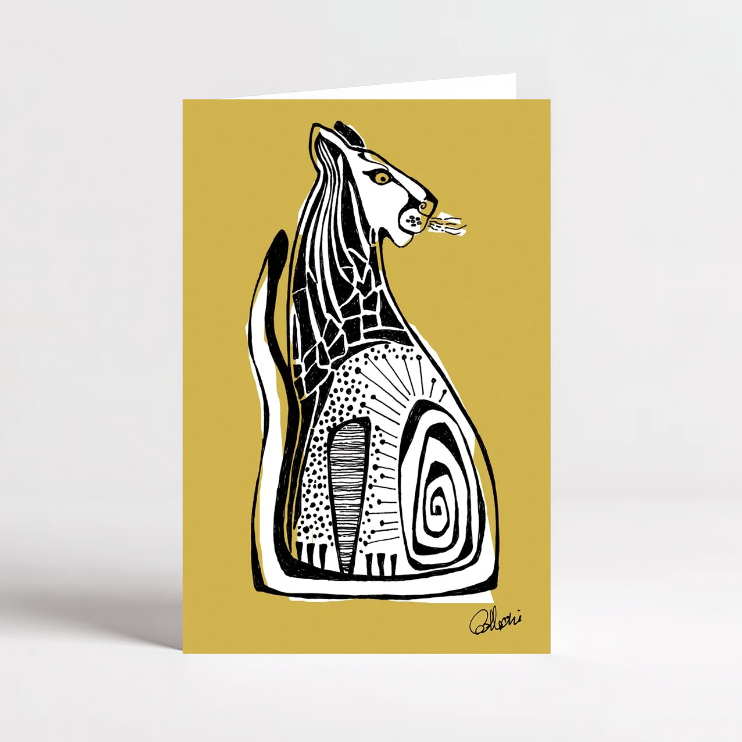 Mountain Lion Spirit Card