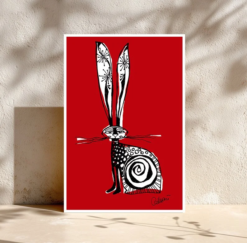 Jackrabbit Spirit Print