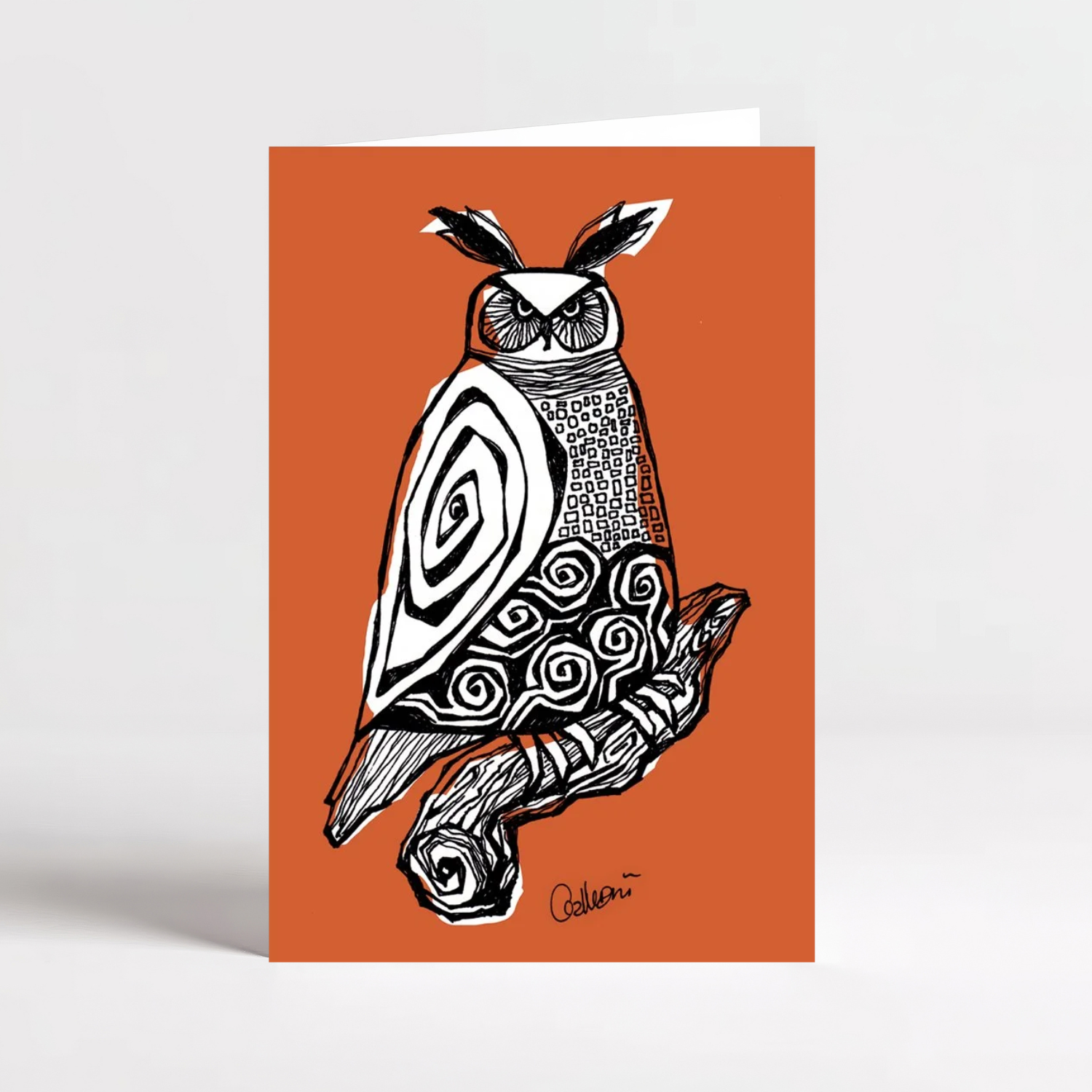 Owl Spirit Card