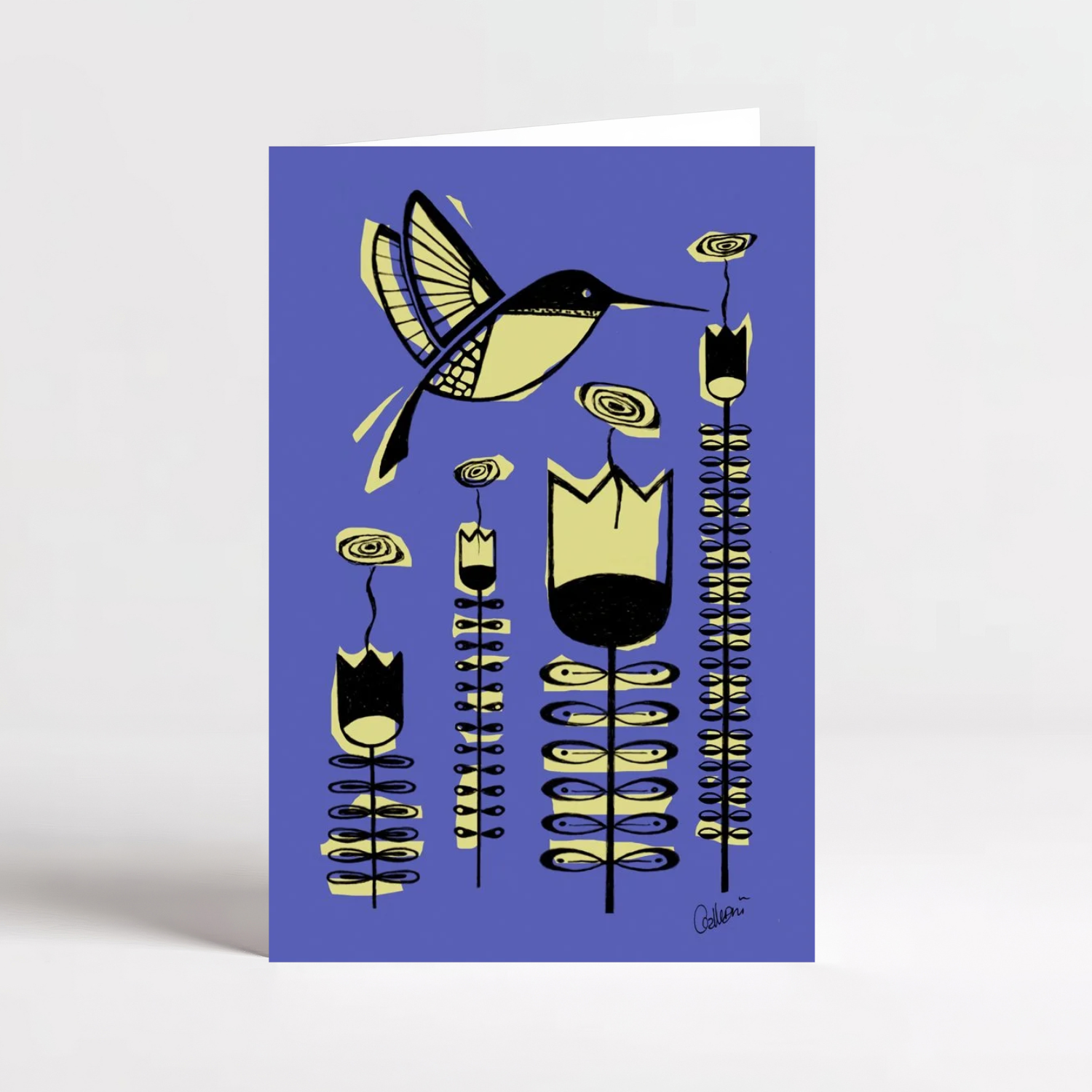 Hummingbird Spirit Card