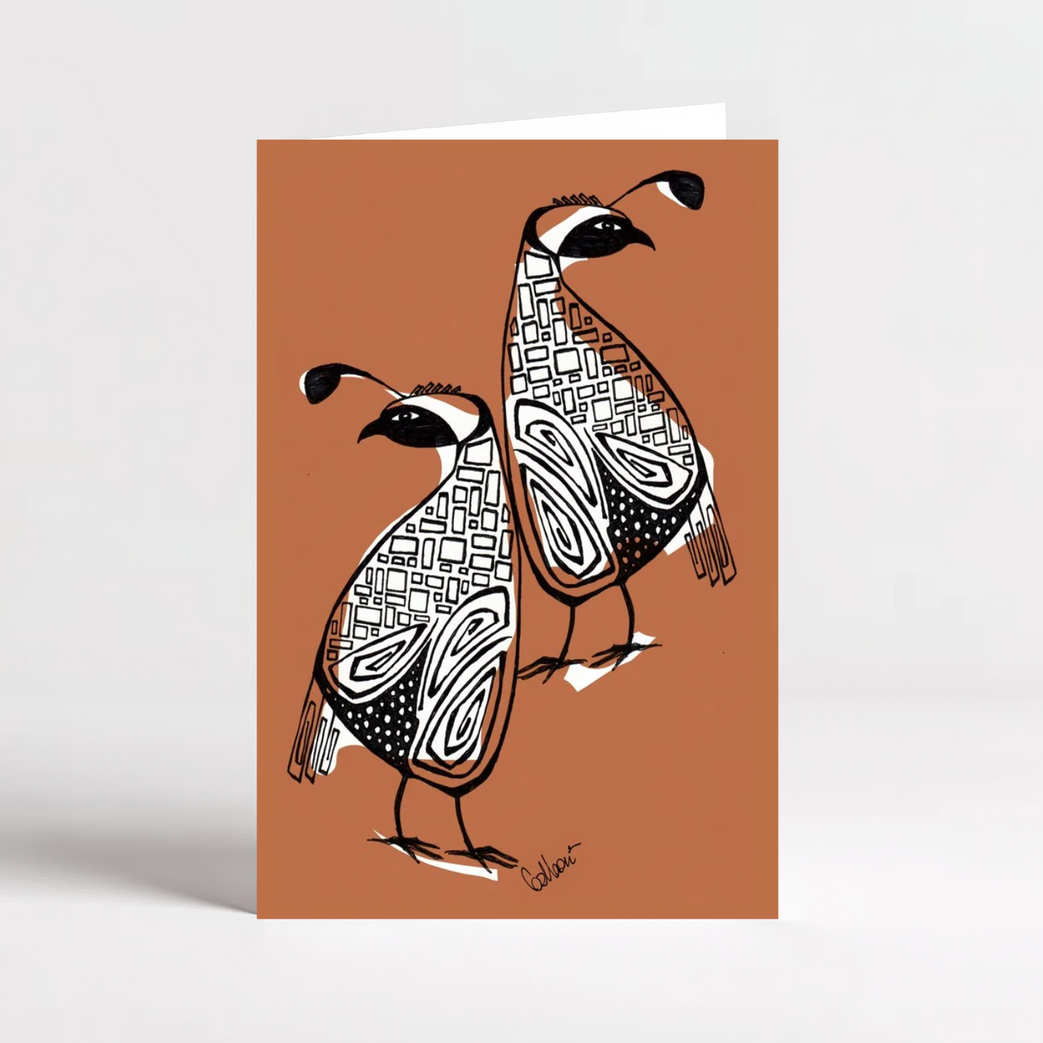Quail Spirit Card
