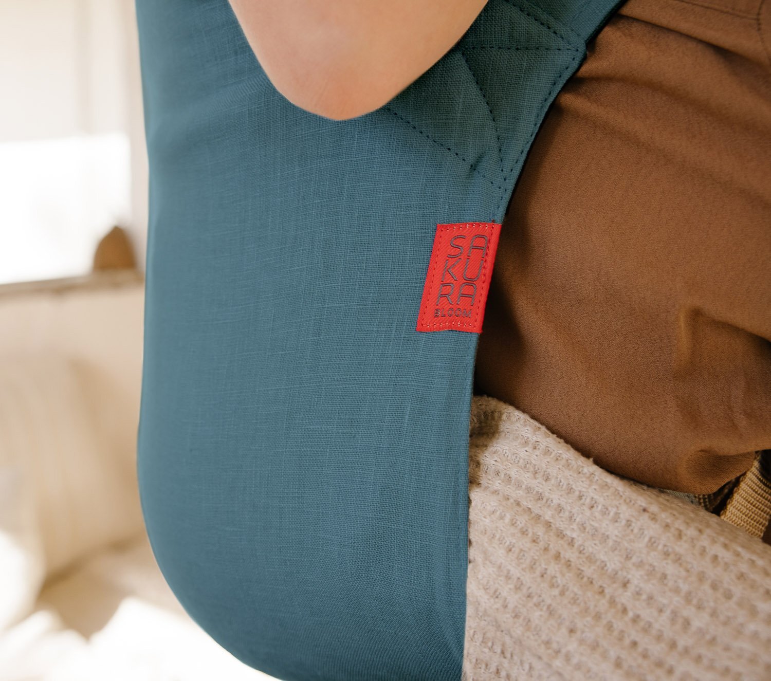 Make Baby Carrying Easier with Sakura Bloom's Classic Linen Ring Sling! -  Bellaboo