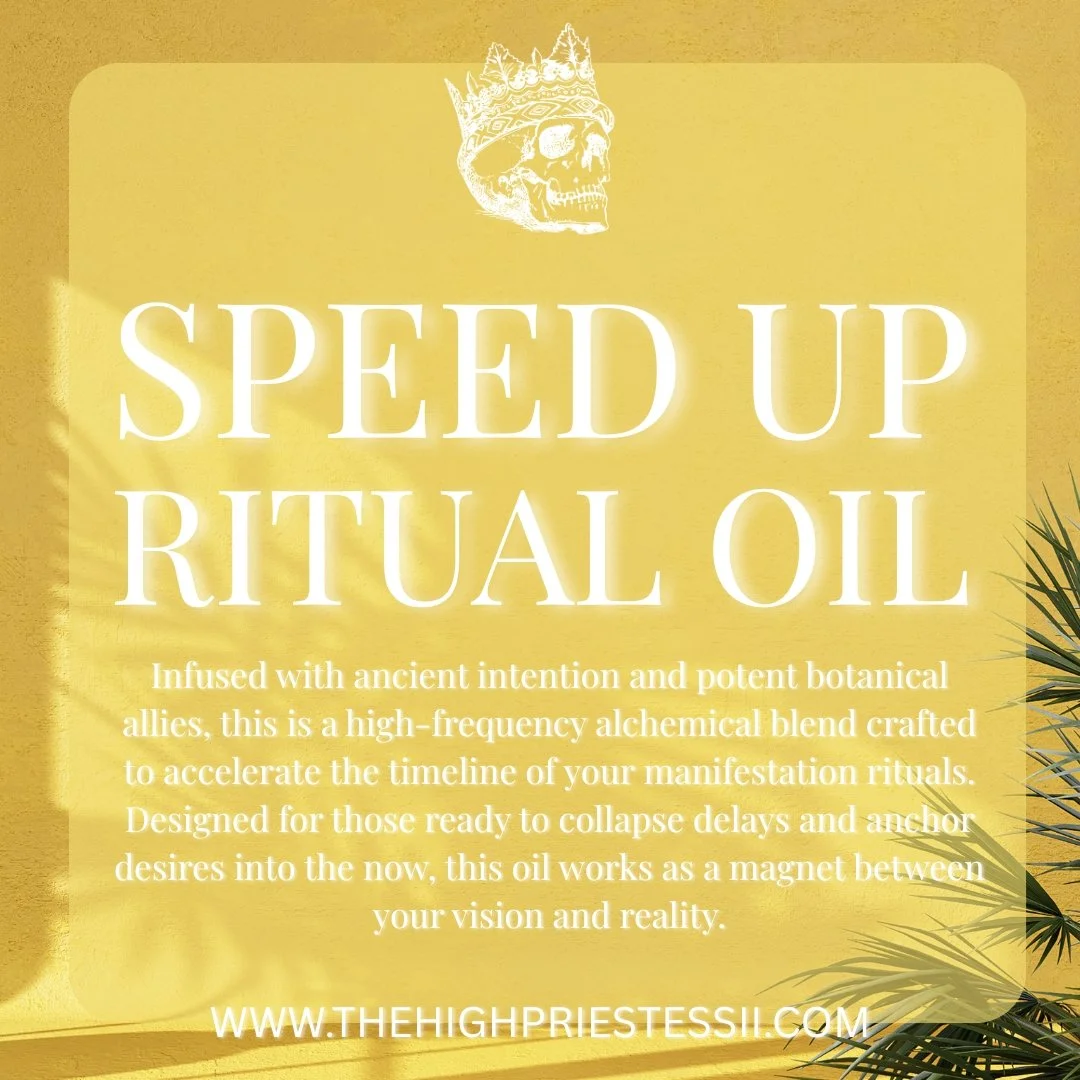 Speed Up Ritual Oil