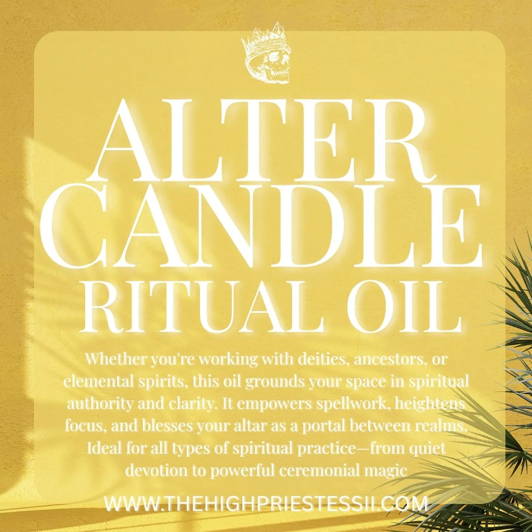 Alter Candle Ritual Oil