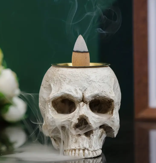 Skull Incense Burner