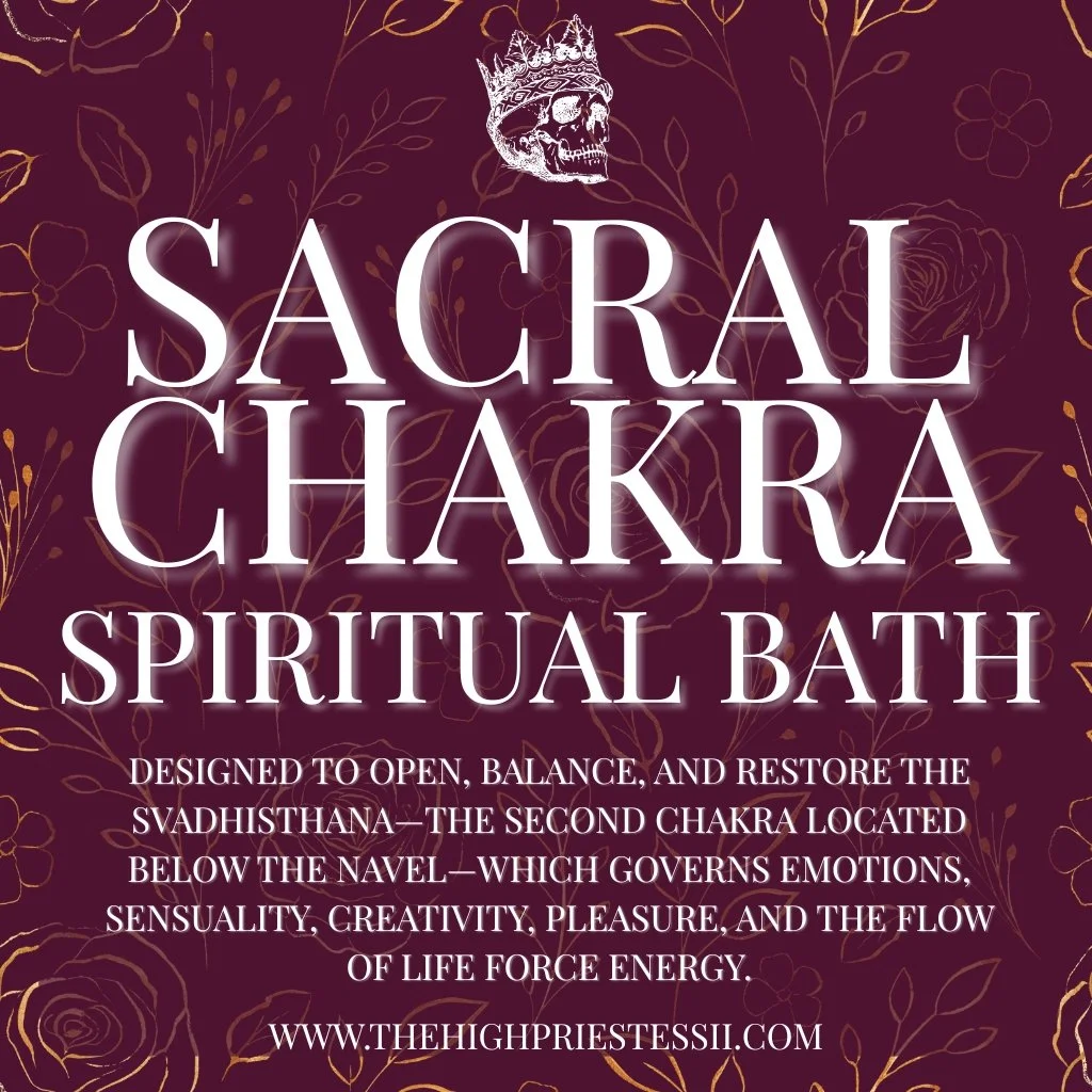 Sacral Chakra Spiritual Bath