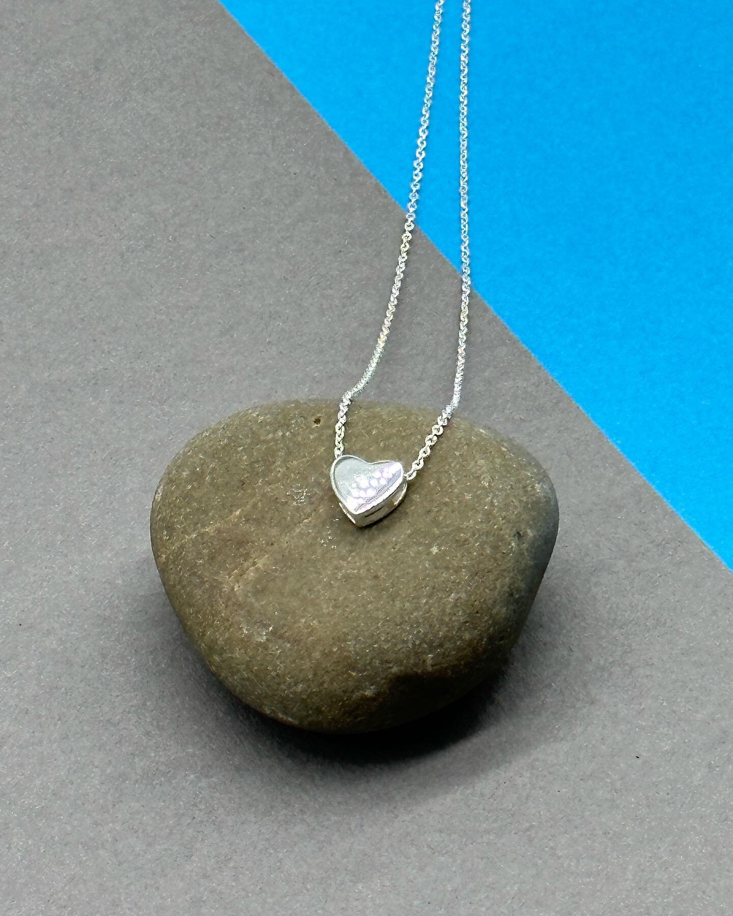 Pretty sterling silver heart pendant ❤️ #tingtingjewellery #heart #pendant #sterlingsilver #giftideas #shoplocal