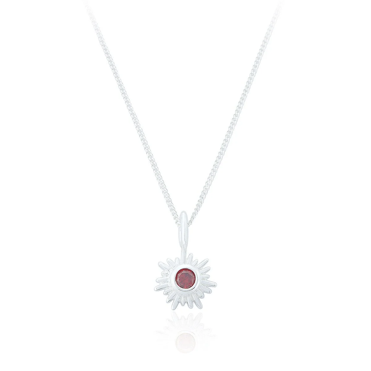 Ruby Star Pendant