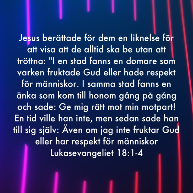 Bibelord från gudstjänst 9/5