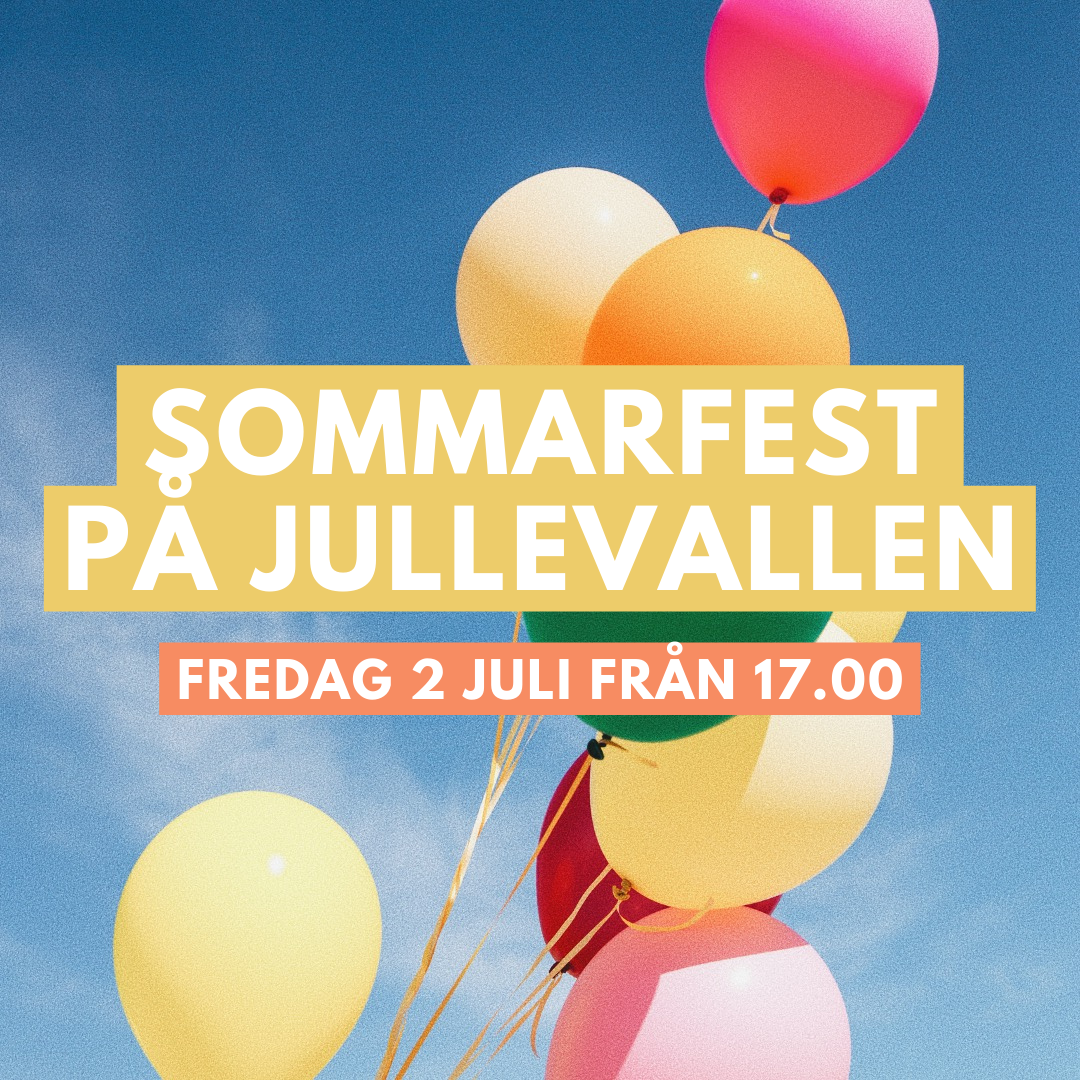 Sommarfest på Jullevallen för alla åldrar