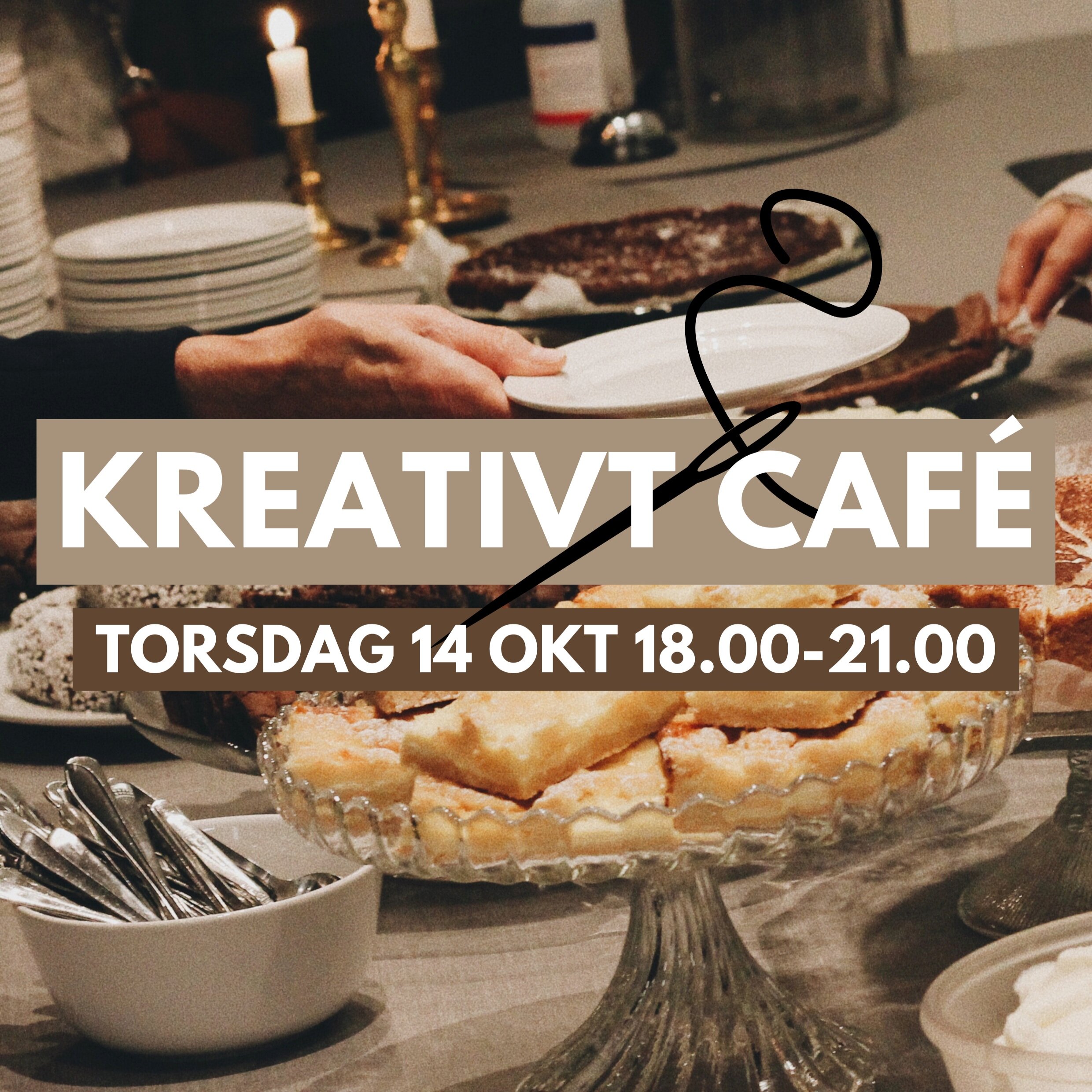 Kreativt café 14/10 18.00-21.00