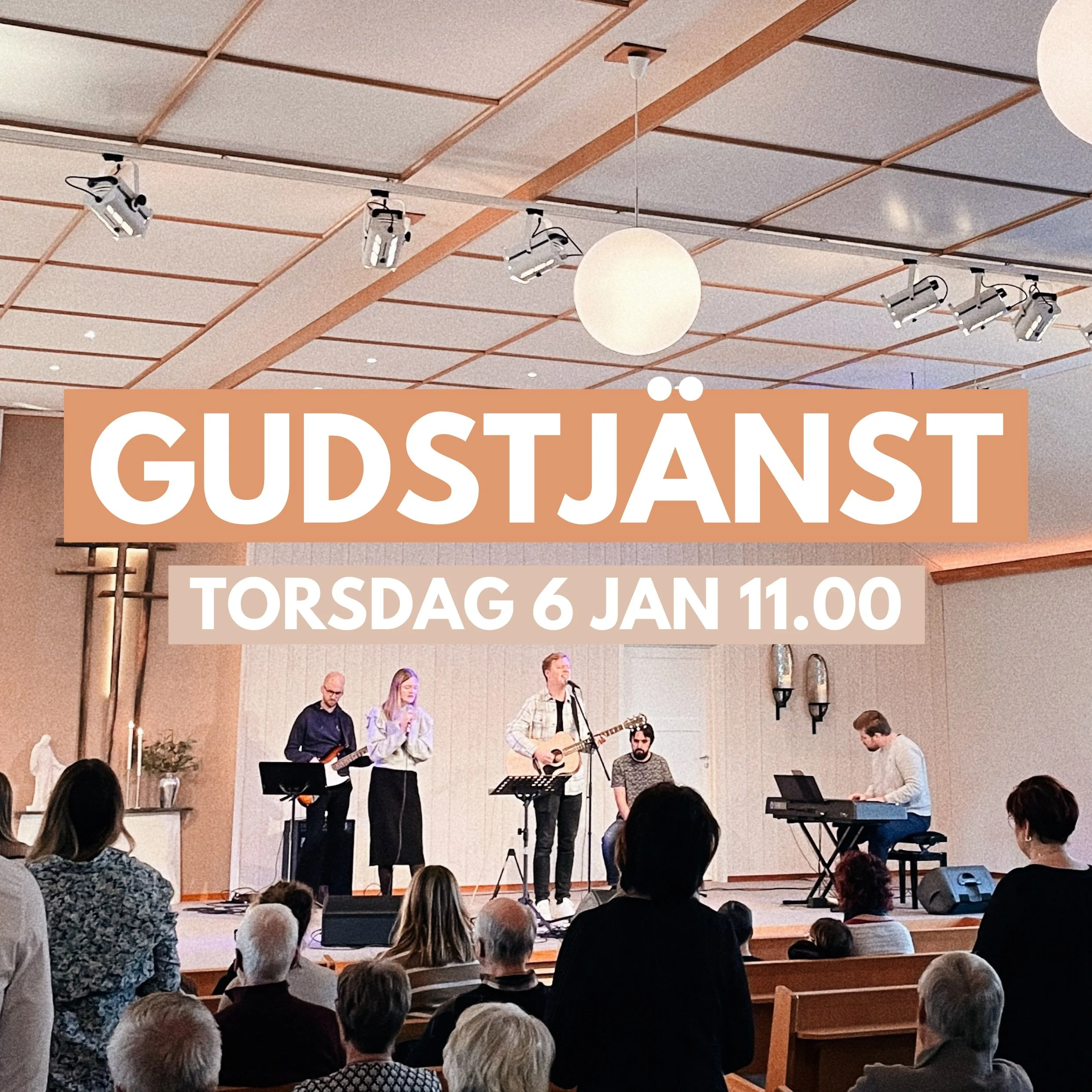 Gudstjänst trettondagen kl. 11.00