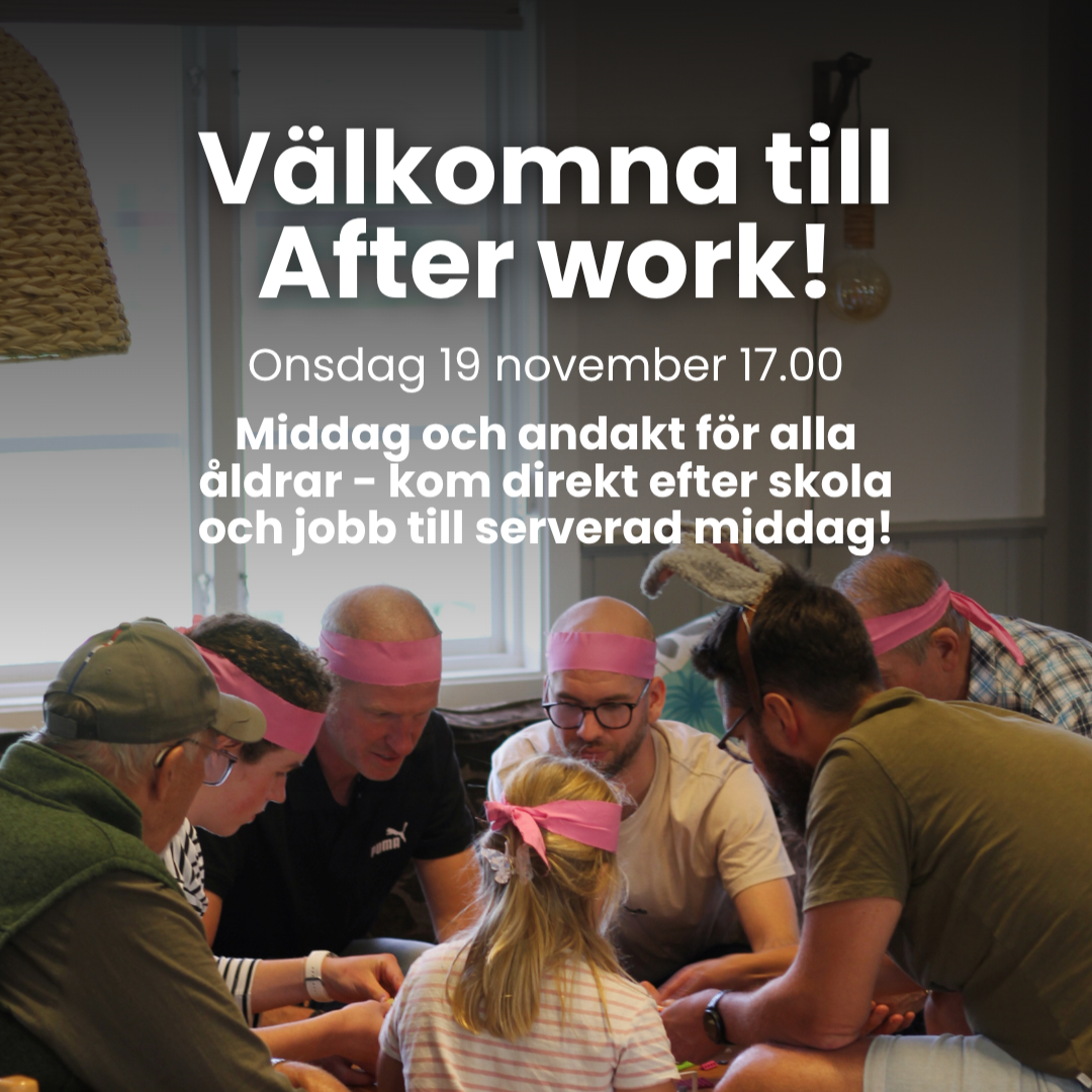 After work 19 nov 17.00