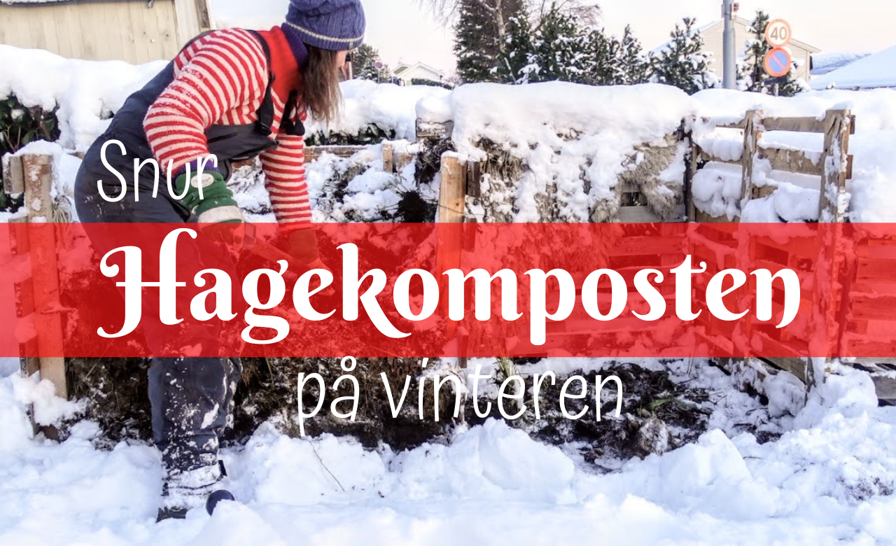 Snur hagekomposten om vinteren 