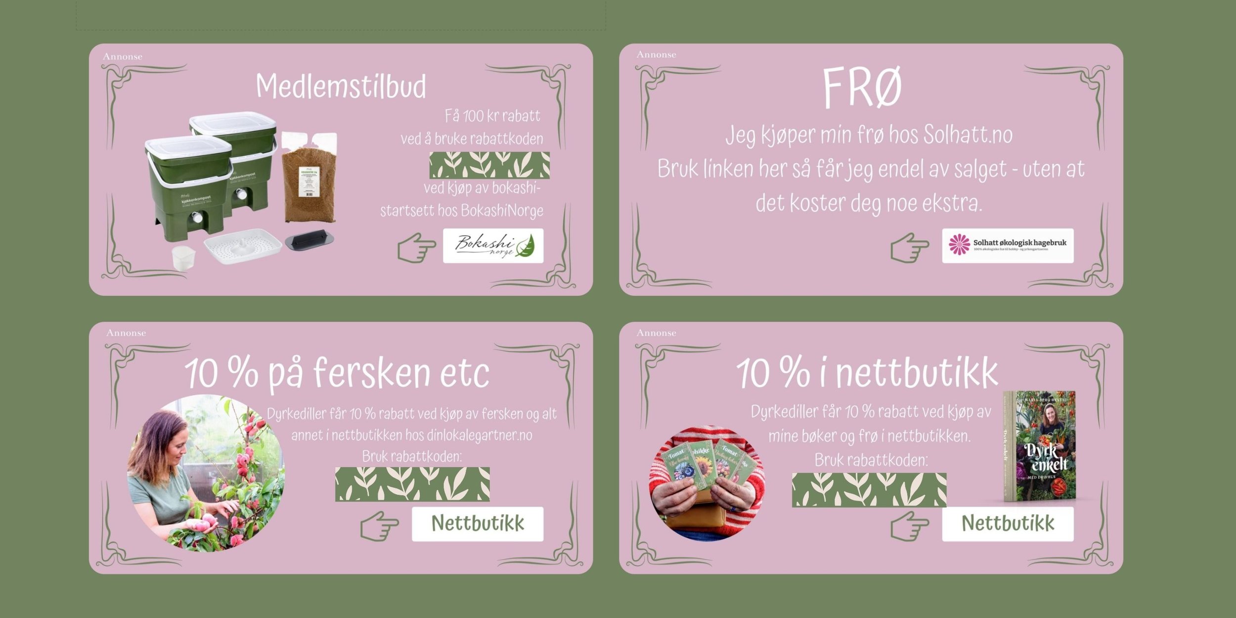 Medlemstilbud dyrkediller