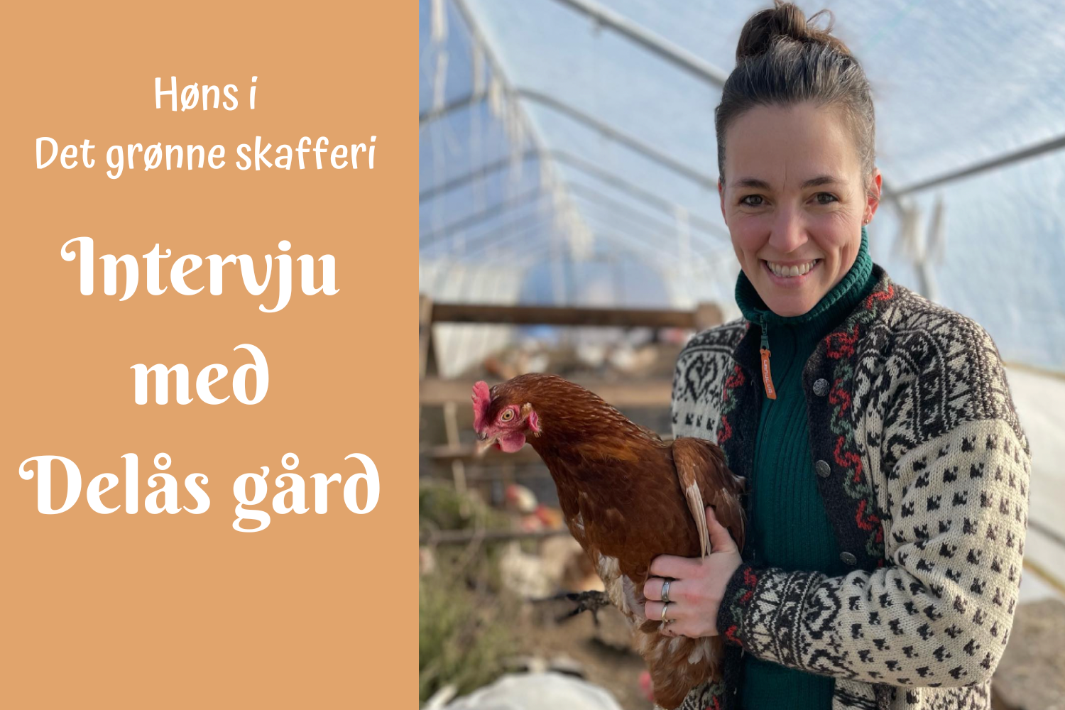 Høns i Det grønne skafferi | Intervju med Delås gård