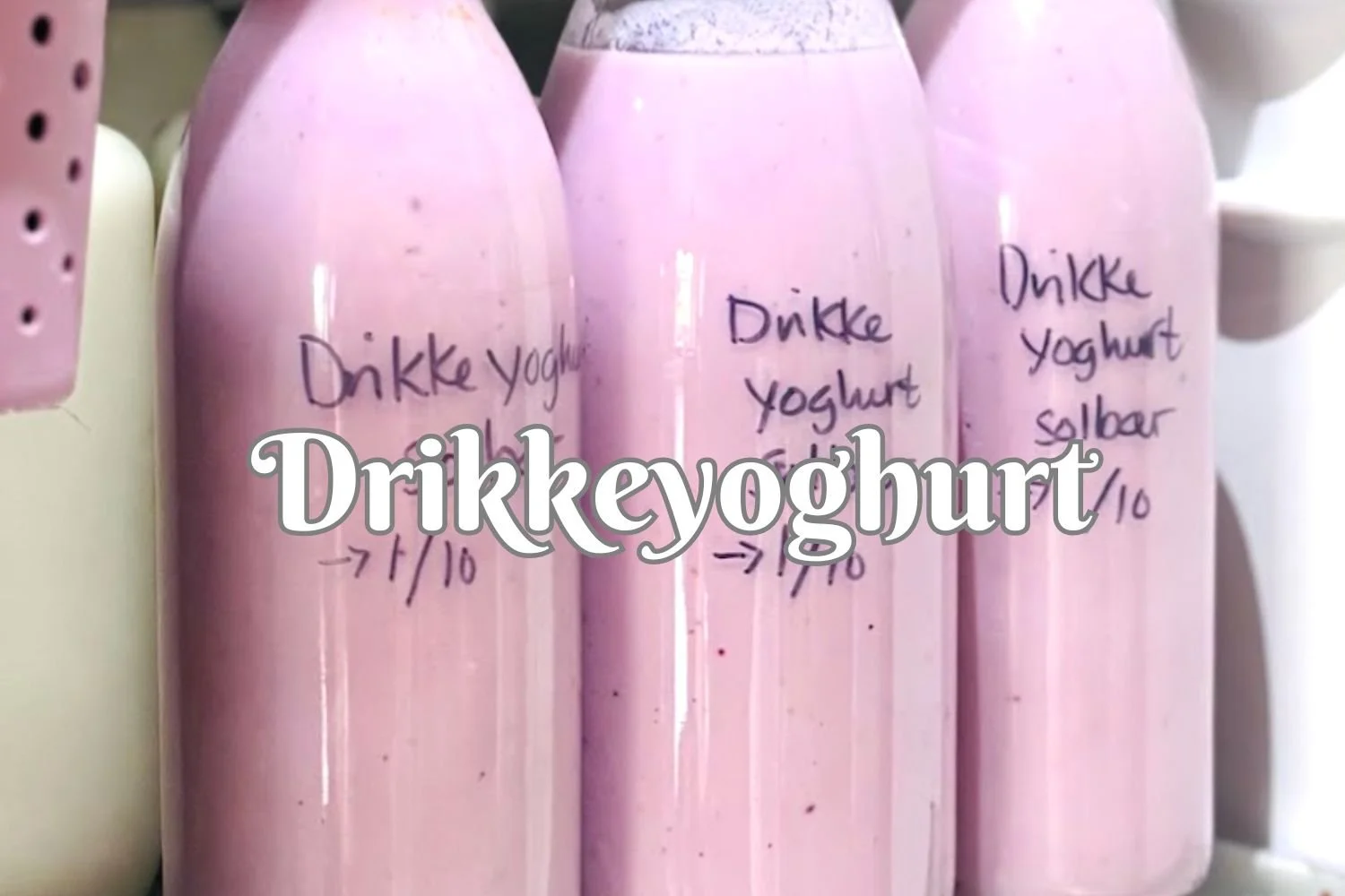 Lag egen drikkeyoghurt (og yoghurt)