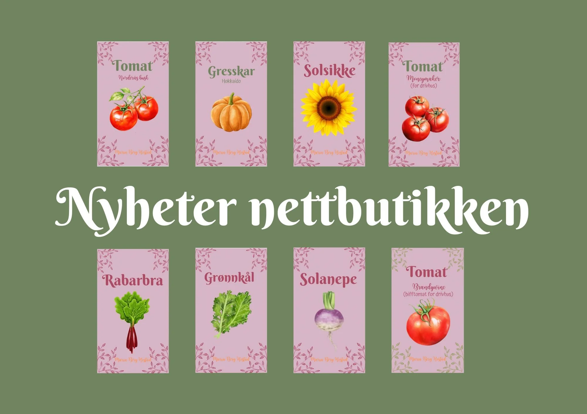 Nyheter nettbutikken
