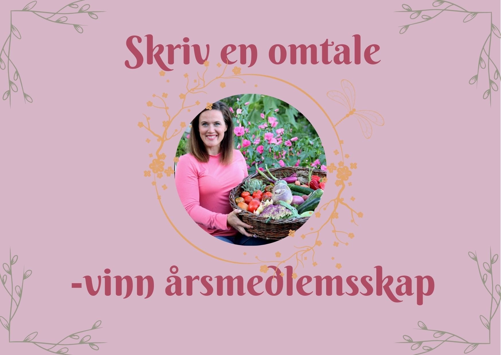 Skriv en omtale - vinn årsmedlemsskap.  