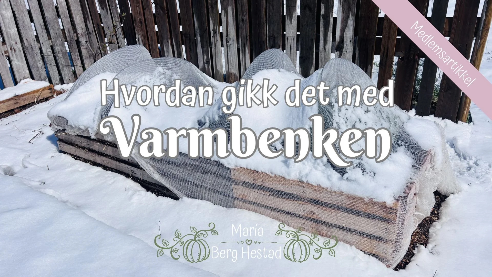 Hvordan gikk det med varmbenken? 