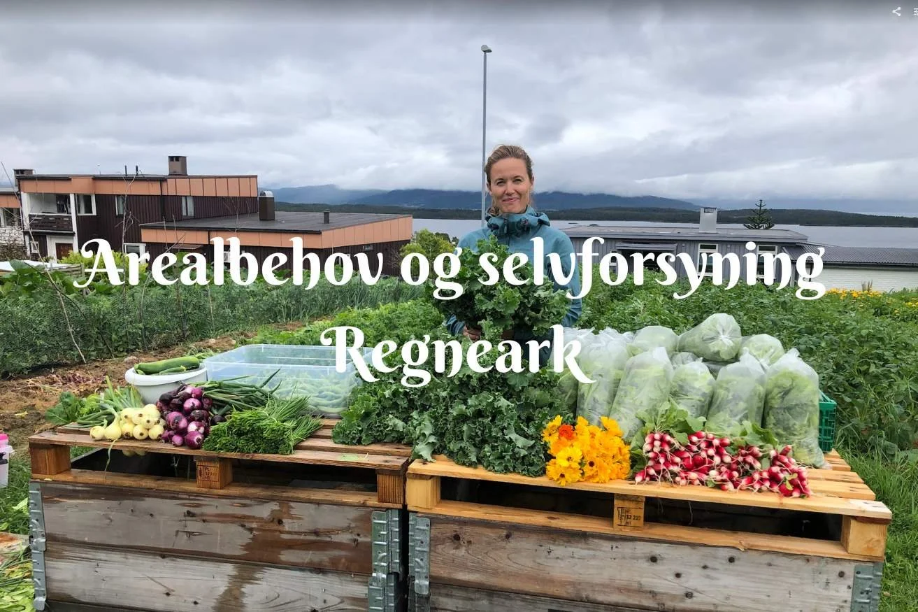 Arealbehov selvforsyning - nerdealarm