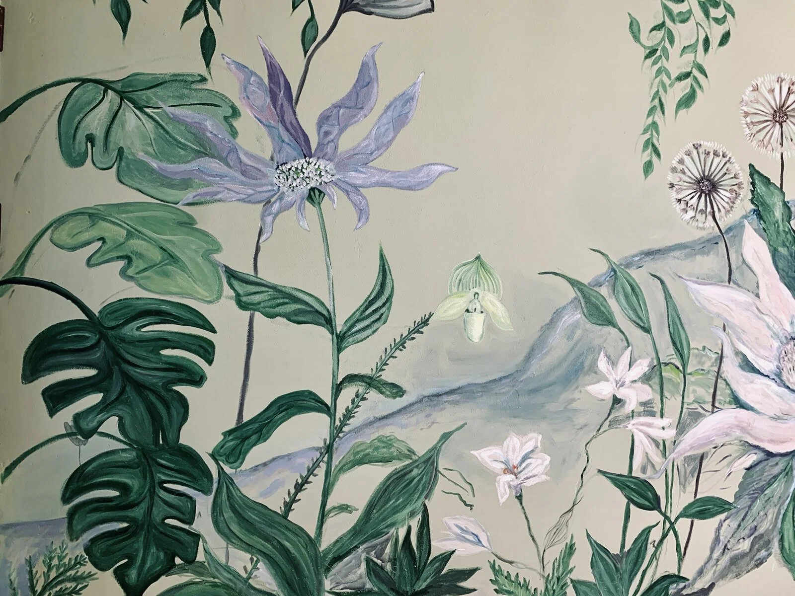 Seinämaalaus, Life is a Journey,  2021. 
Kaisla Rantala ja Kirsi Roininen