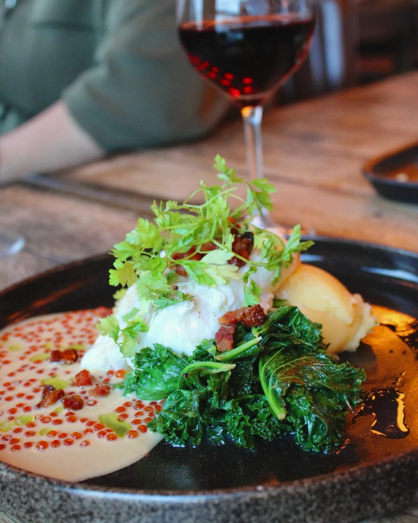 Have you had the chance to try Arctic Cod? 🎣

This dish is all about local flavours and quality ingredients. Our cod is caught in Norwegian waters, where cold seas create firm, delicate fish that&rsquo;s full of flavour.

It&rsquo;s served with a sm