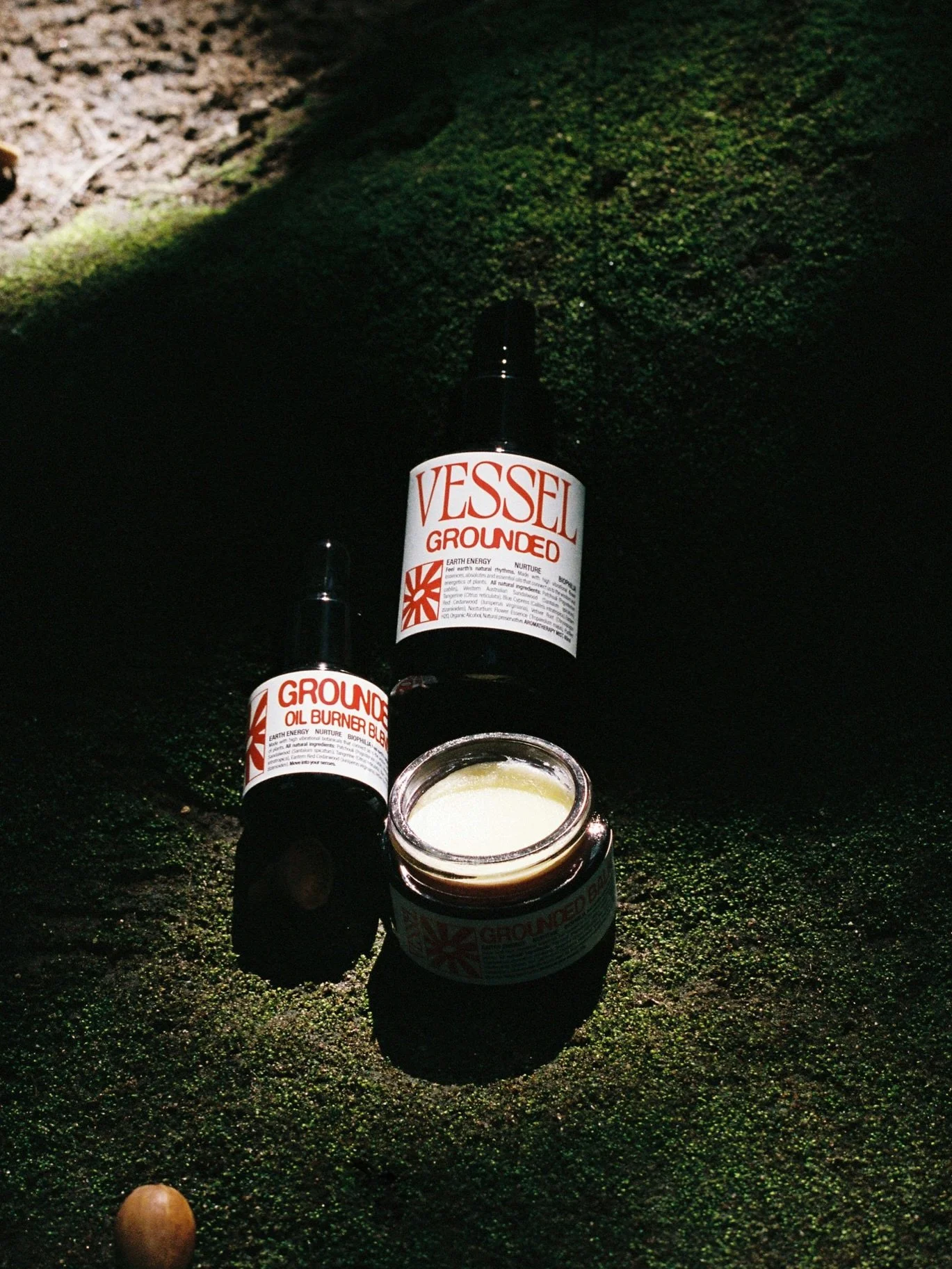 Recent work for regular client @vesselapothecary showcasing their grounded &amp; sanctuary collections of mists, balms and oil burner blends 🌞

Does your content photography need a refresh? Get in touch hello@studiobeam.com.au