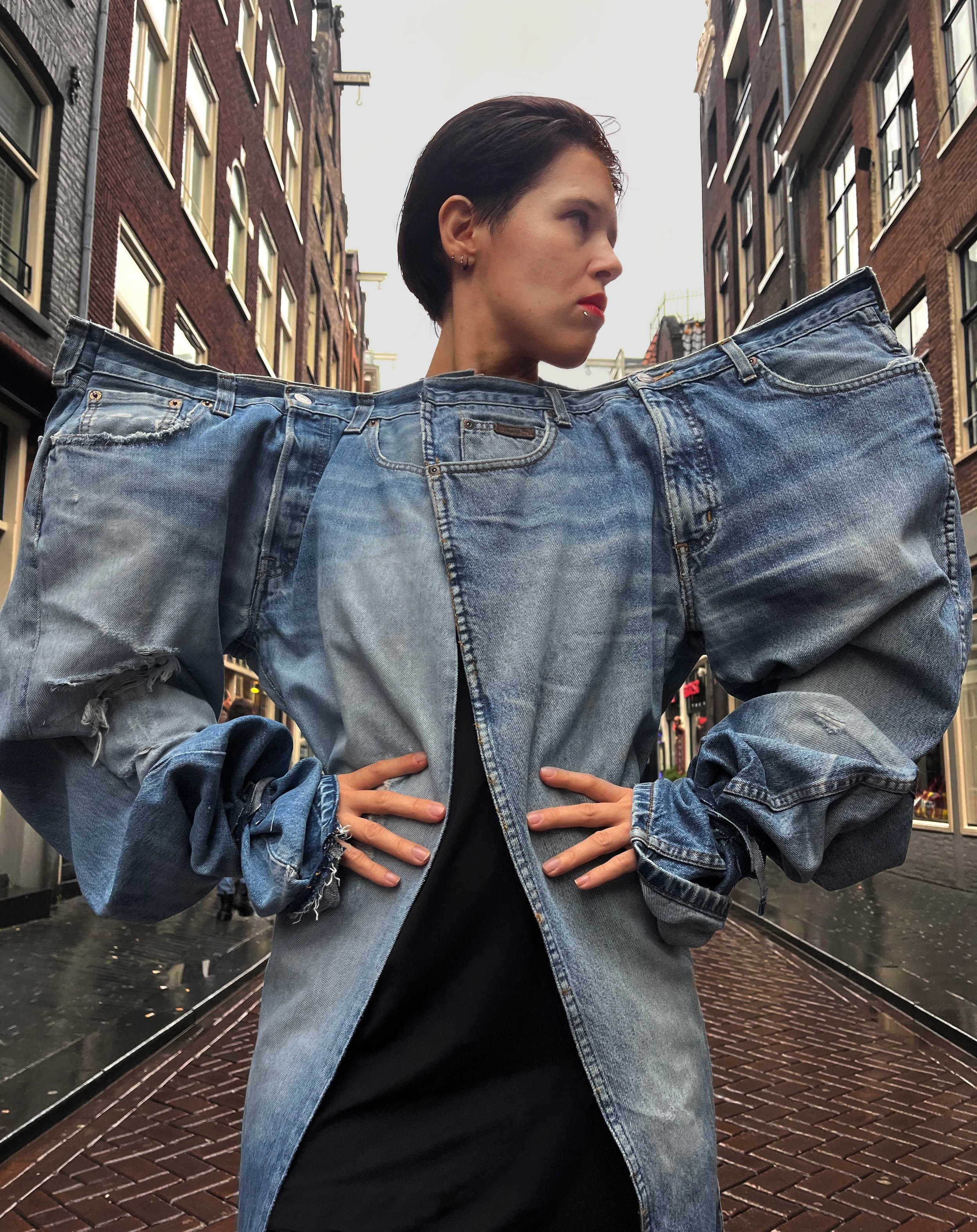 Still buzzing from our &lsquo;Open Atelier&rsquo; during Dutch Sustainable Fashion Week, where we shared a first look at our upcoming denim collection, created in collaboration with @reshare_store.

Using discarded denim, we deconstruct, reconstruct 