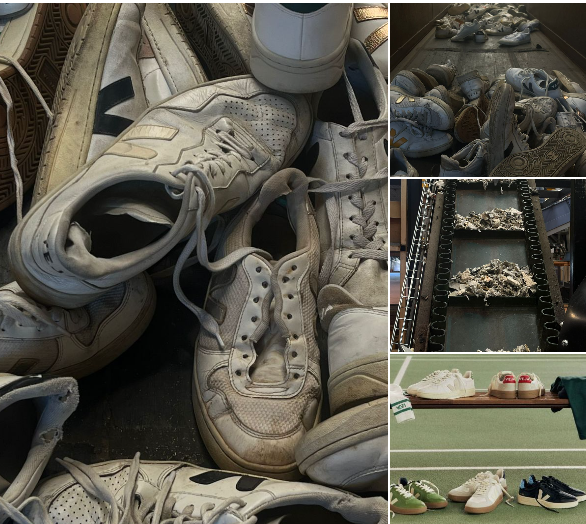 A world firts - sole to sole recycling is possible - performance, durability , 50% CO2 saving