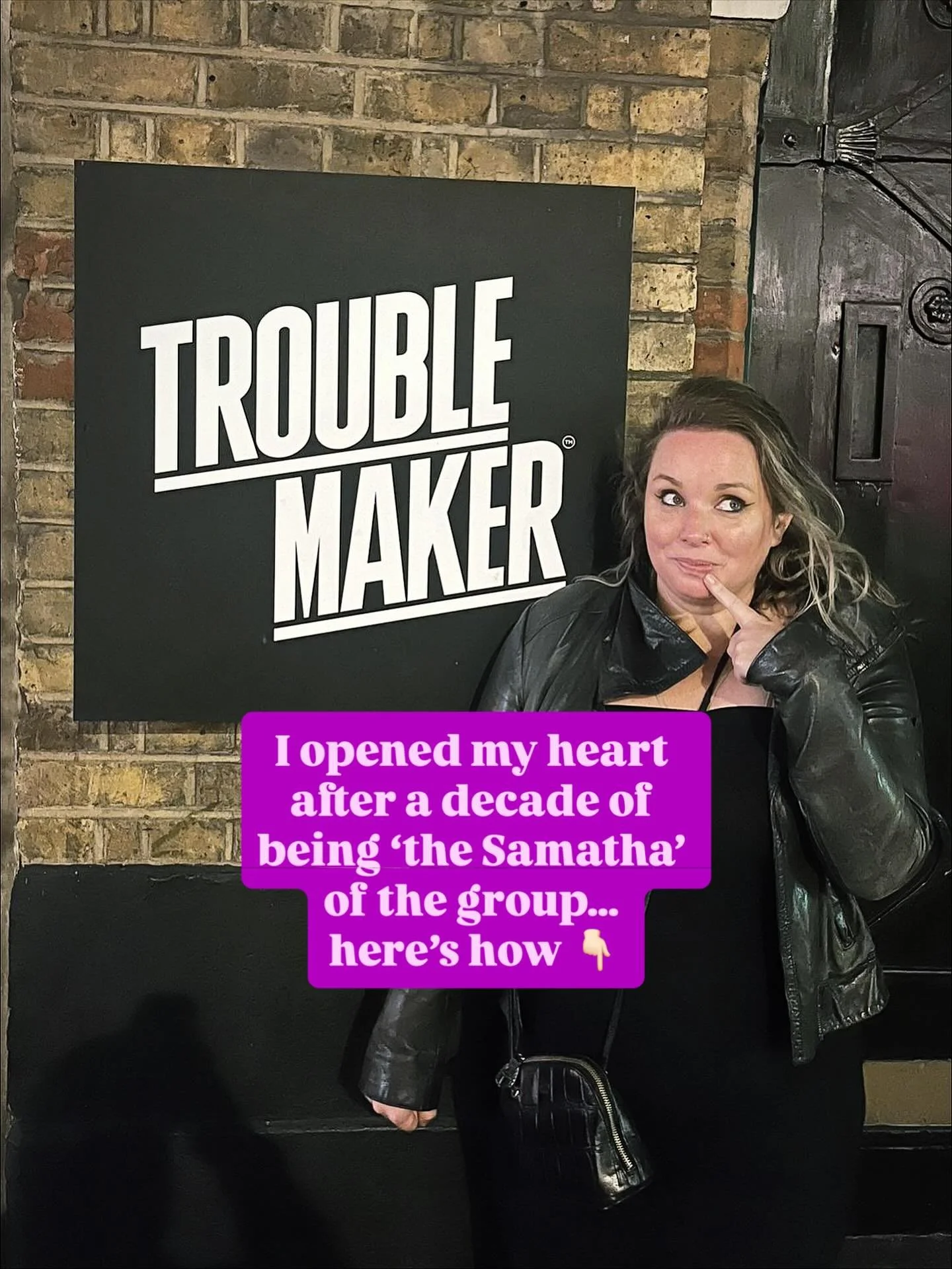 After playing the trouble maker, multiple toxic relationships and a decade of being the single &lsquo;Samatha&rsquo; of the friend group - I learned to open my heart, I promise to tell you how&hellip;

But first - here&rsquo;s what didn&rsquo;t work&