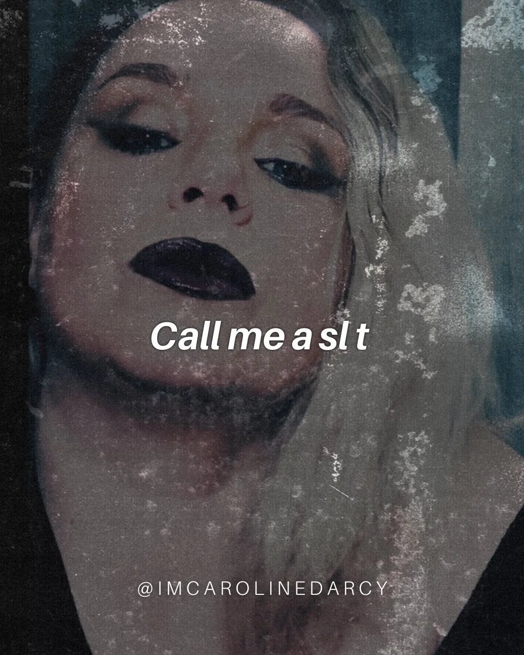 It&rsquo;s cute&hellip; thinking vomiting your own, internalised shame will stop me.

SLT has never simply meant a woman who has lots of partners. These four letters have been meticulously coded with thousands of years of conditioning, terror, &amp; 