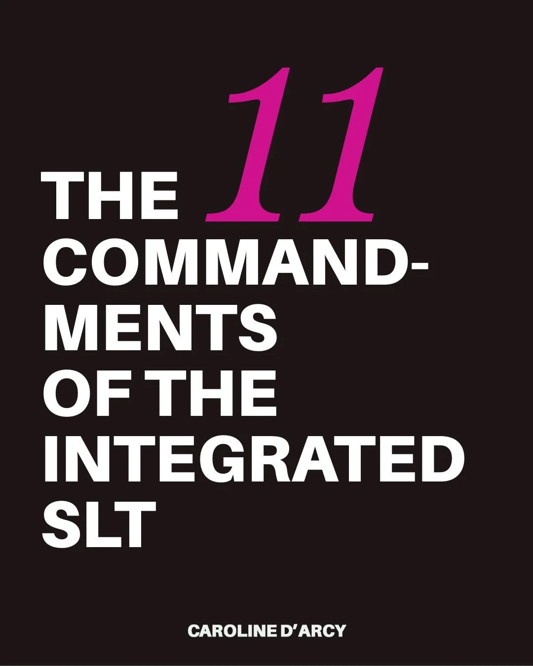 Welcome to the realm of the integrated SLT, where these are the only rules we get on our knees for. 😈

-

Comment SLT to come and activate &amp; integrate your shadow &amp; deeply s&mdash;xual nature.

To fuel your life 
To heal your wounds.
To open