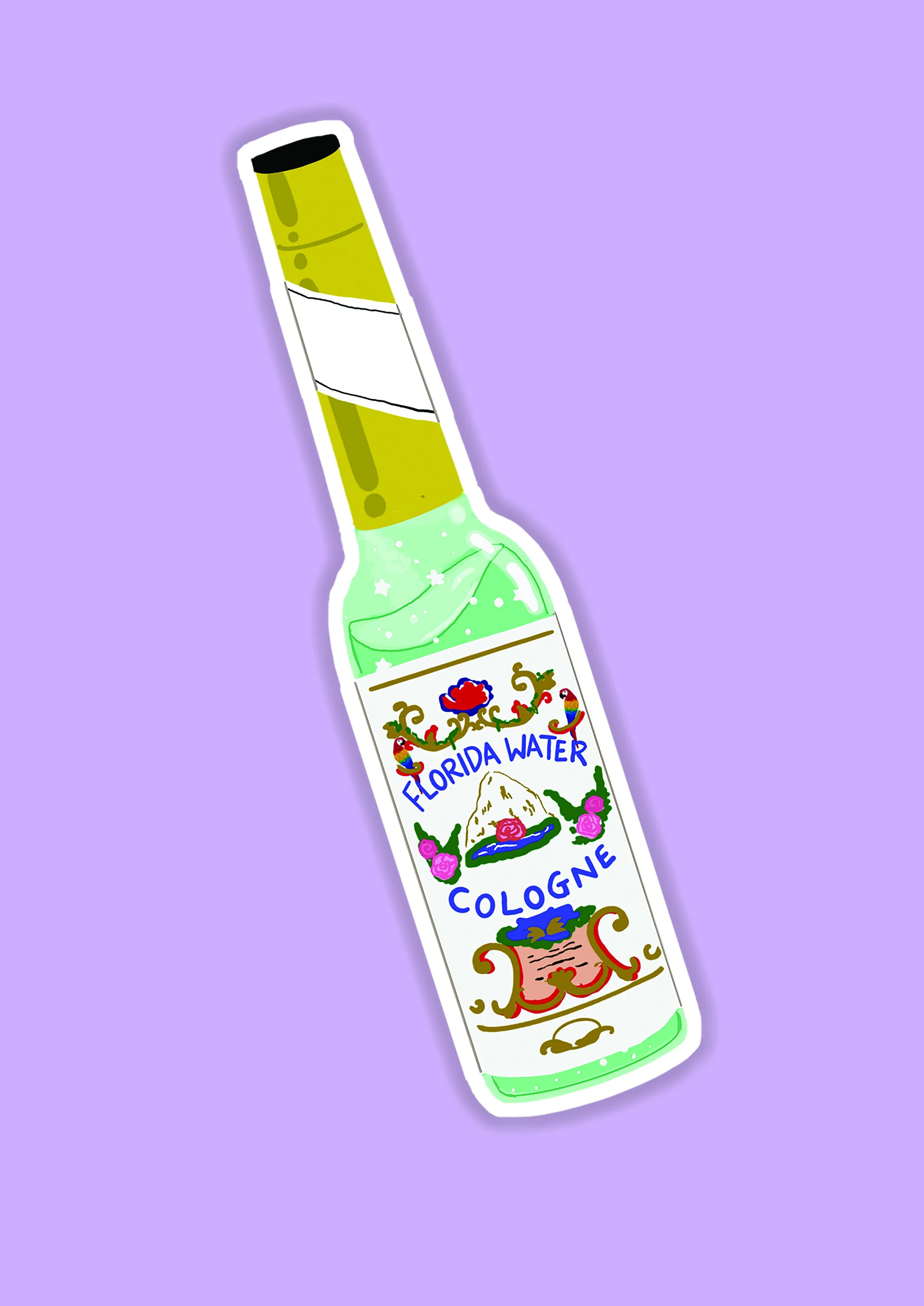 Florida Water Individual Sticker