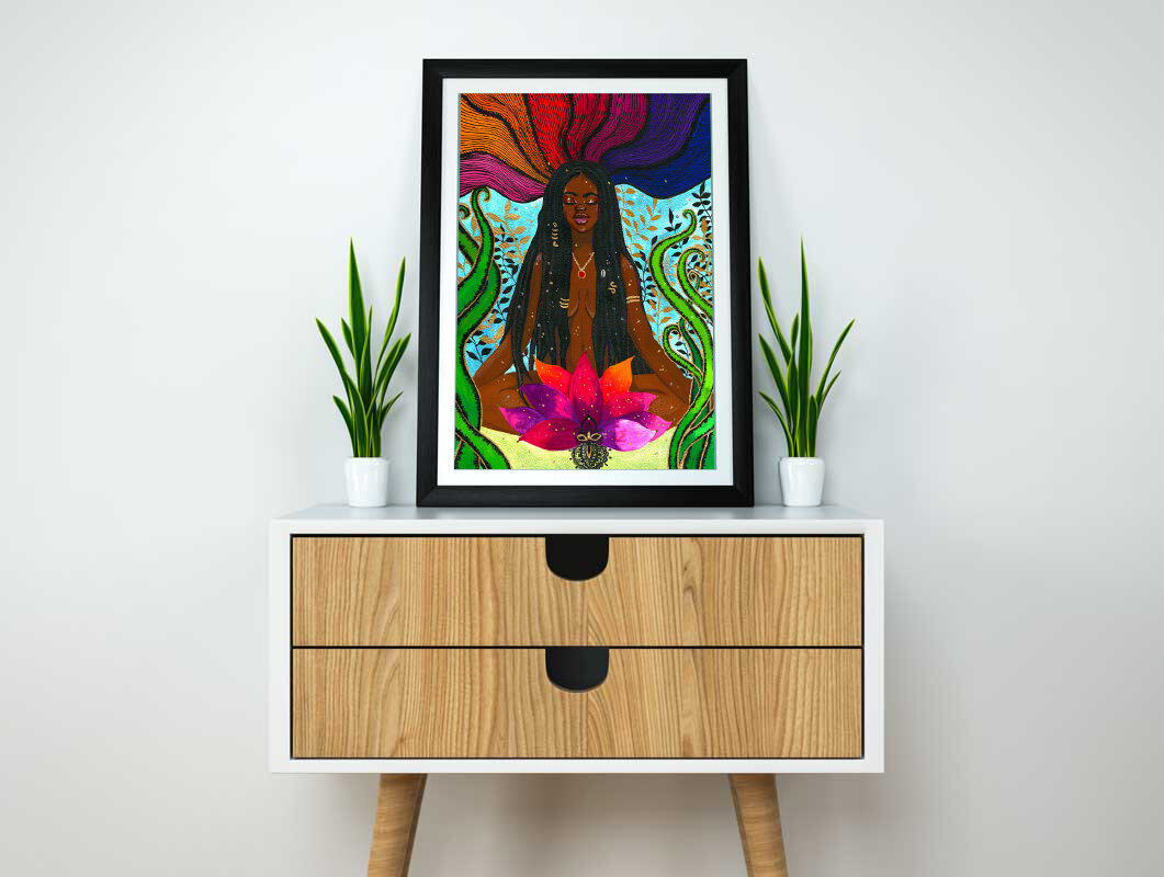 Feminine Energy A3 Print