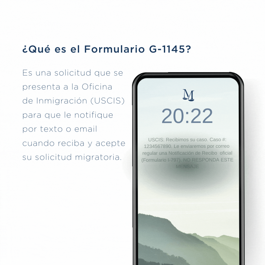 Gu a para el formulario g 1145 moreno col n pllc