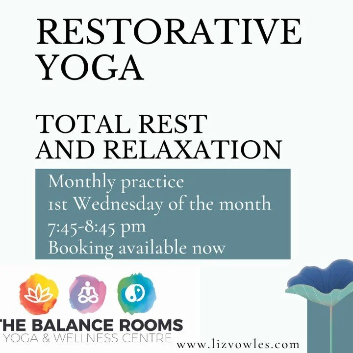Why Restorative Yoga?

😊Brings a feeling of Safety and Calm
😊Encourages Mindfulness
😊Soothing to the Nervous System
😊Its an Essential Practice of Self Care

Check out this artictle for 10 more reasons to join me for restorative yoga tonight. We'r