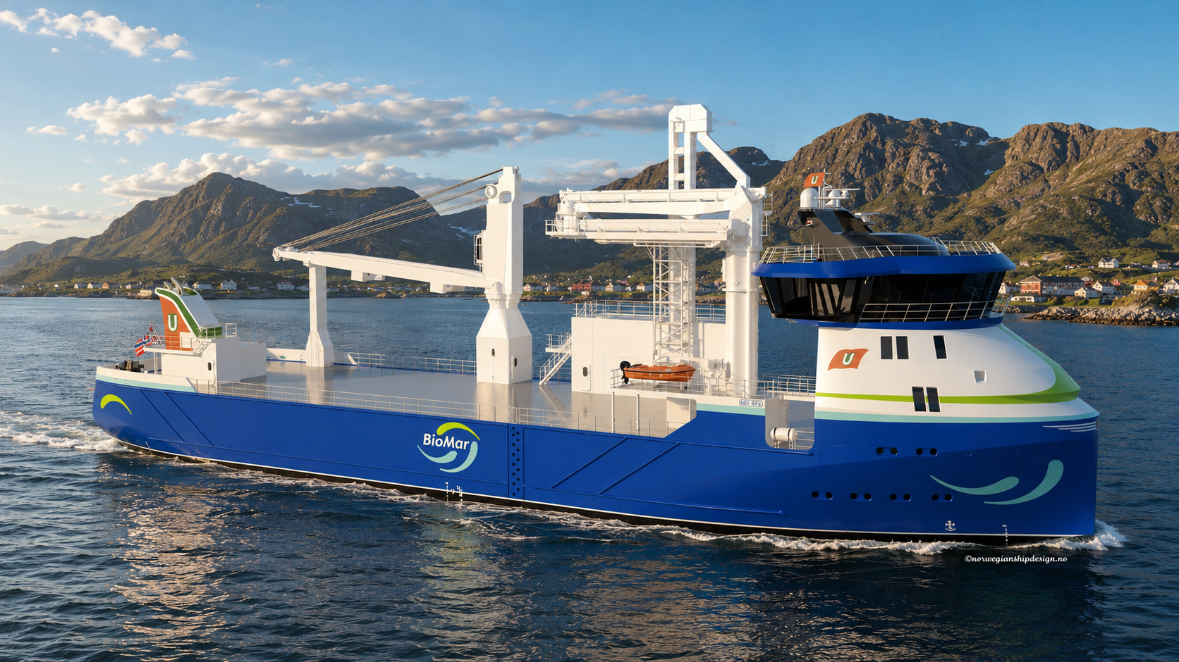 Contract signed for future-ready fish feed vessel